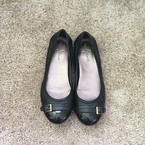 Cole Haan Black Ballet Flats with Nike Air